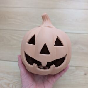 Small Terracotta Pumpkin Halloween Decoration From Michael's